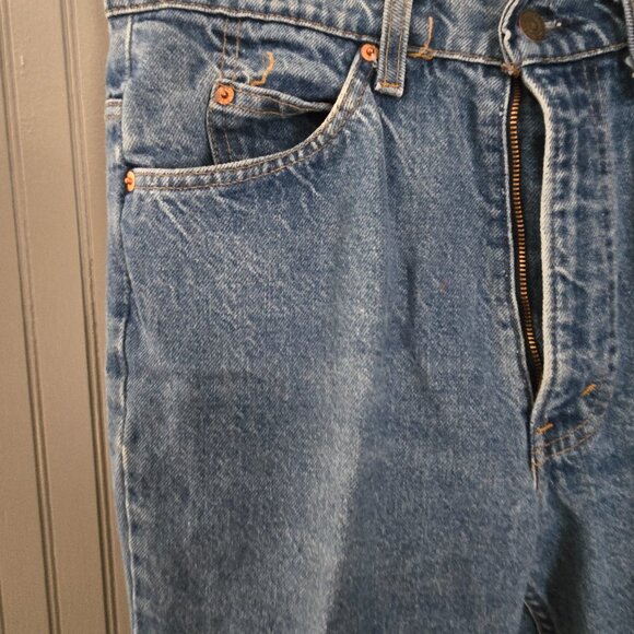 LEVIS Vintage 1981 Orange Tab 517 Jeans Size 33x32 20517-0217 - Picture 2 of 16